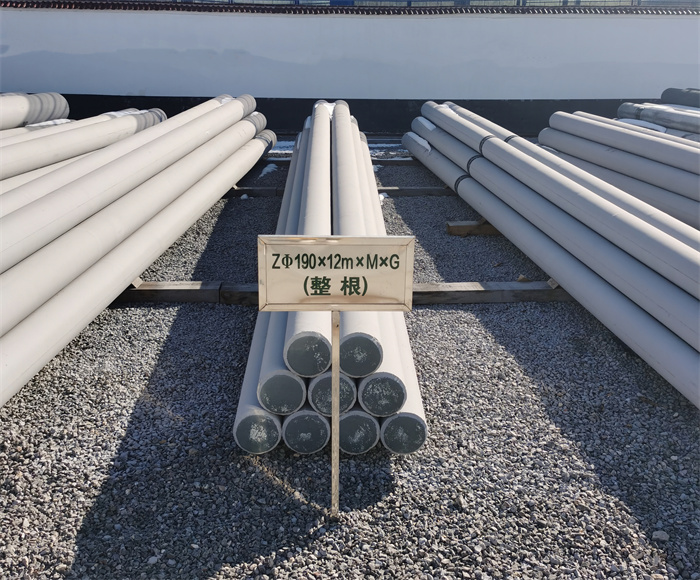 成武190×12米钢筋混凝土水泥电线杆